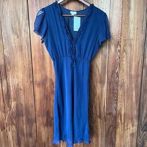 90s silk designer dress